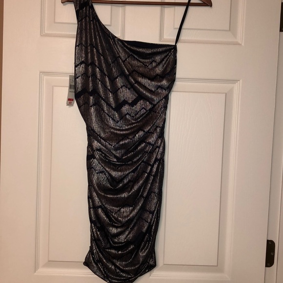 One Shoulder Dress - Picture 2 of 2